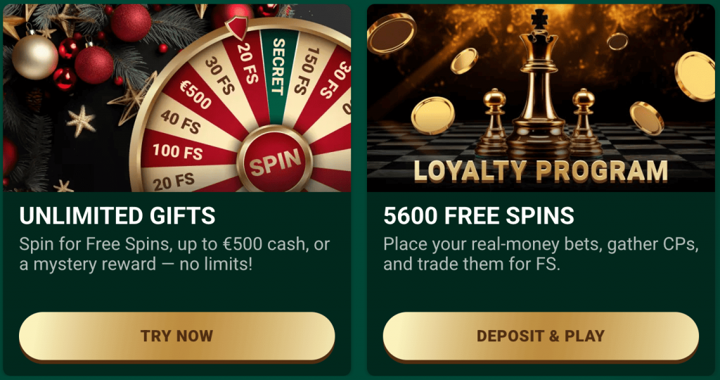 Reload and Weekend Bonuses in Richard Casino